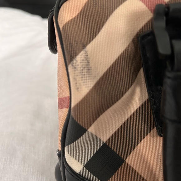 Burberry Nova check Studded Bowling Bag - Picture 4 of 16